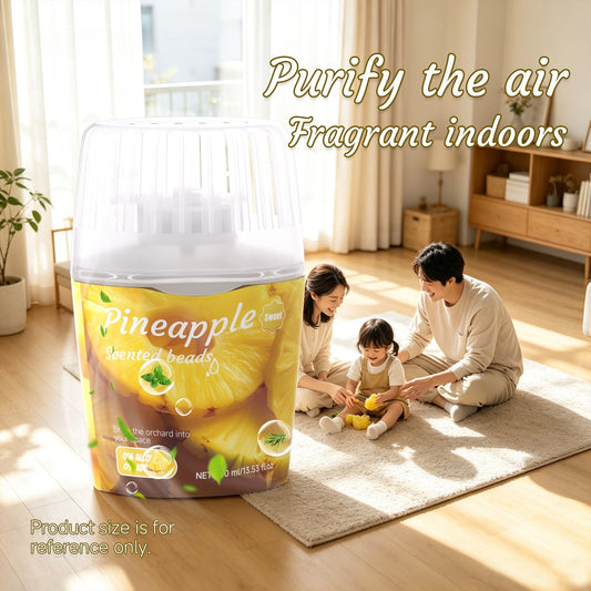 Pineapple scented beads air purifier for family living room fresh fragrance
