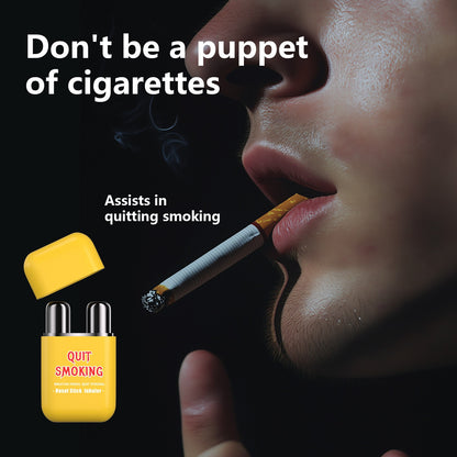 Portable aromatherapy inhaler acts as auxiliary tool to assist smoking cessation