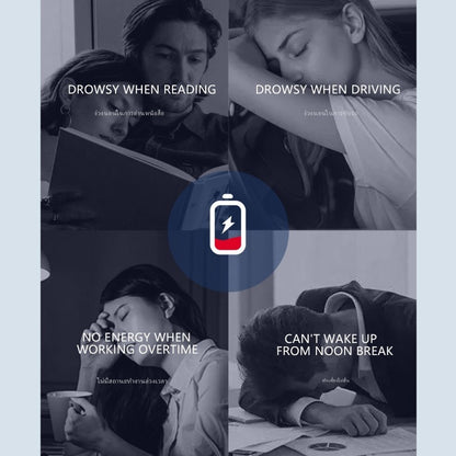 Solves sleepiness during reading, driving, overtime work and daytime rest