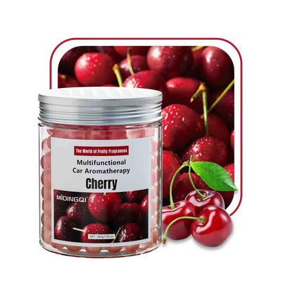 Sweet cherry crystal bead air freshener for car and home use