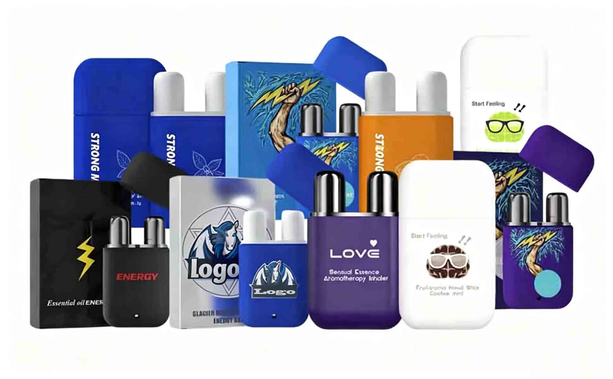 Click to browse the complete lineup of all double hole nasal inhaler products