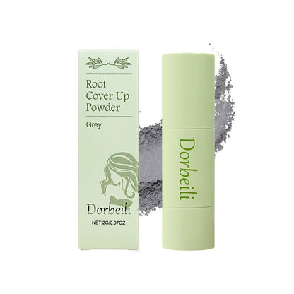 Grey shade root concealer powder complete package white background shot