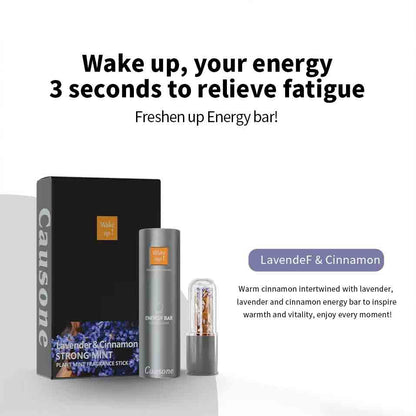 Lavender and cinnamon scented nasal inhaler flavor and effect introduction