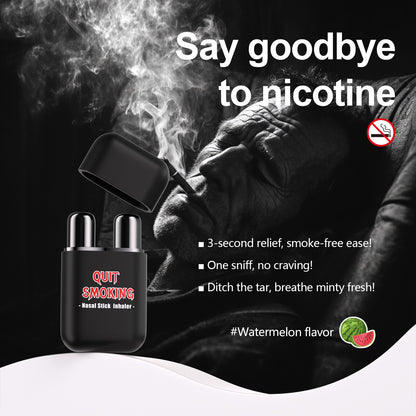 Nicotine free inhaler relieves cigarette craving quickly with simple inhalation