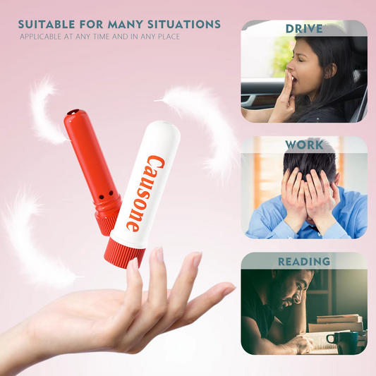 Lightweight portable inhaler suitable for driving office work reading and various daily scenarios