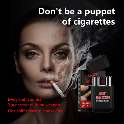 Portable nasal inhaler acts as handy helper to break cigarette dependence