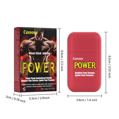 Product box and inhaler device marked with complete size dimension labels